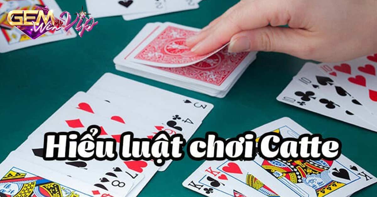 Hướng dẫn chơi bài catte cho tân binh từ A đến Z