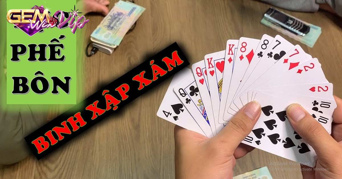 Các cách xếp bài binh xập xám từ cao thủ chuyên nghiệp